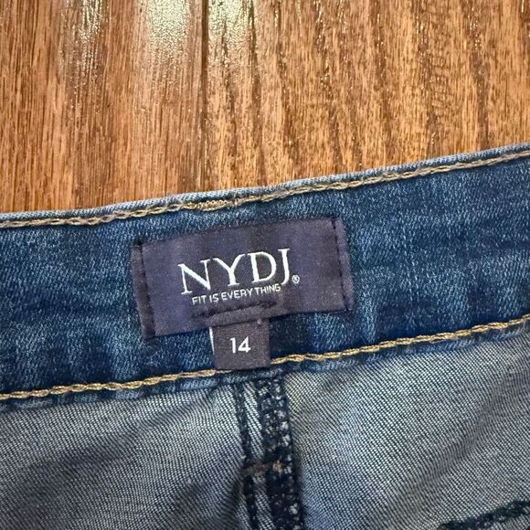 NYDJ Barbara bootcut high rise jeans size 14 - Picture 4 of 13